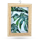 Heart-Shaped Hanging Photo Picture Frame and Black Metal Ornament Stand 9.75 Inches