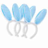Blue Bunny Ear Headbands Set of 3 Easter Costume Accessories