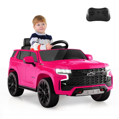 Coche montable de 12V para niños con control remoto 2.4G