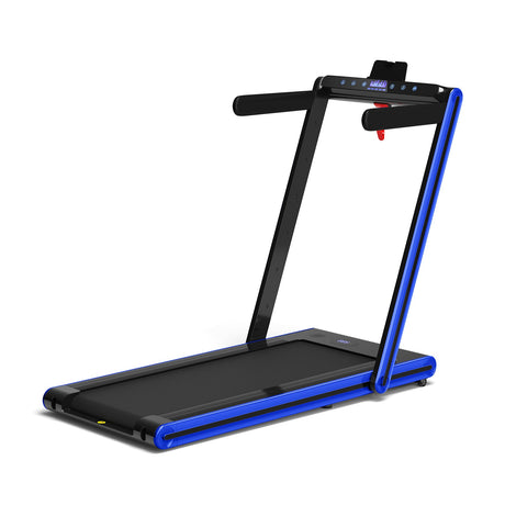 Cinta de correr plegable 2 en 1 con doble pantalla LED