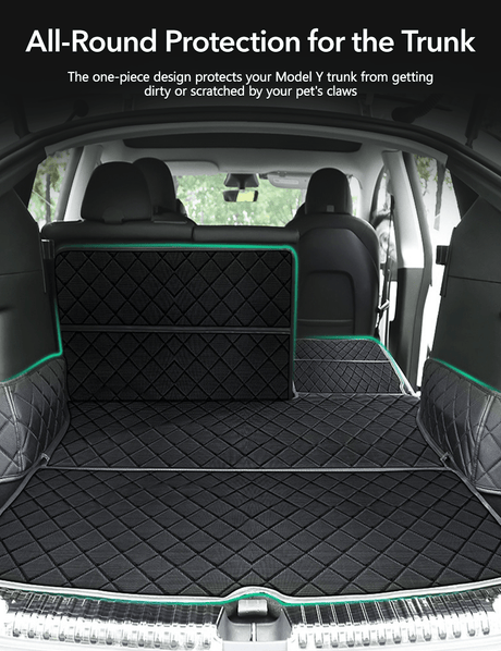 Trunk Mat Waterproof Car Dog Cover for Model Y | TESERY