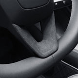 Alcantara Steering Wheel Panel for Model 3 Highland / Y Juniper | 2 Options