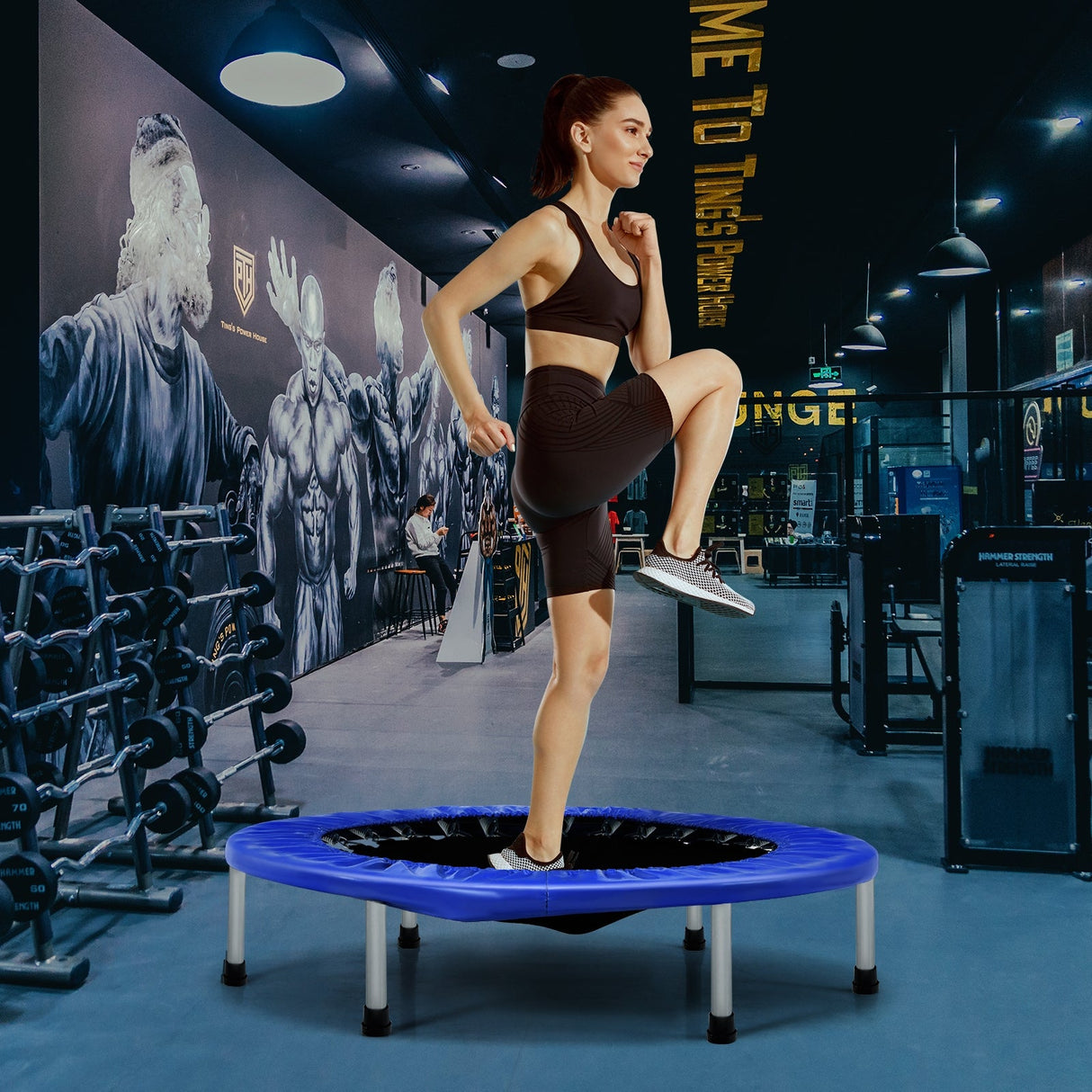 Trampolín plegable portátil mini de 38 pulgadas