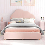 Estructura de Cama Individual con Cabecero Ajustable en Altura y Resistentes Láminas de Madera