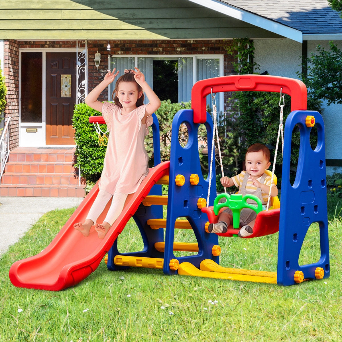 Juego de tobogán 3 en 1 para niños pequeños