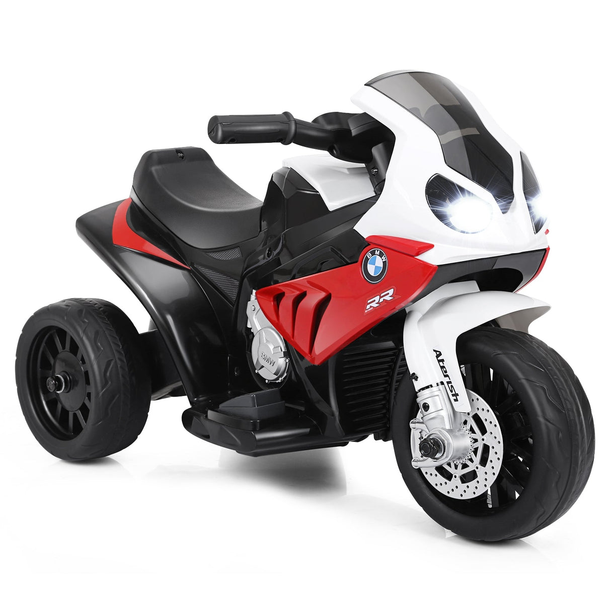 Motocicleta eléctrica BMW de 3 ruedas y 6 V con licencia para niños