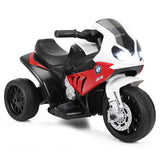 Motocicleta eléctrica BMW de 3 ruedas y 6 V con licencia para niños