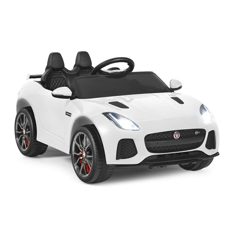 Coche eléctrico con licencia 12V Jaguar F-Type SVR para niños