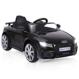 Coche Eléctrico de 12V para Niños con Control Remoto y Función de Música - Negro
