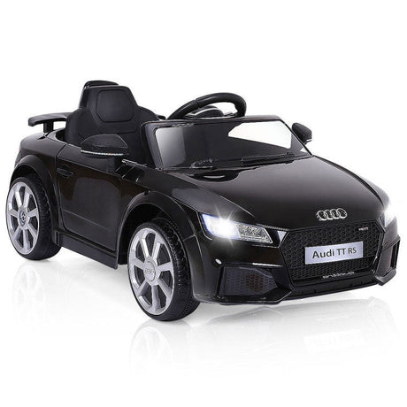 Coche Eléctrico de 12V para Niños con Control Remoto y Función de Música - Negro
