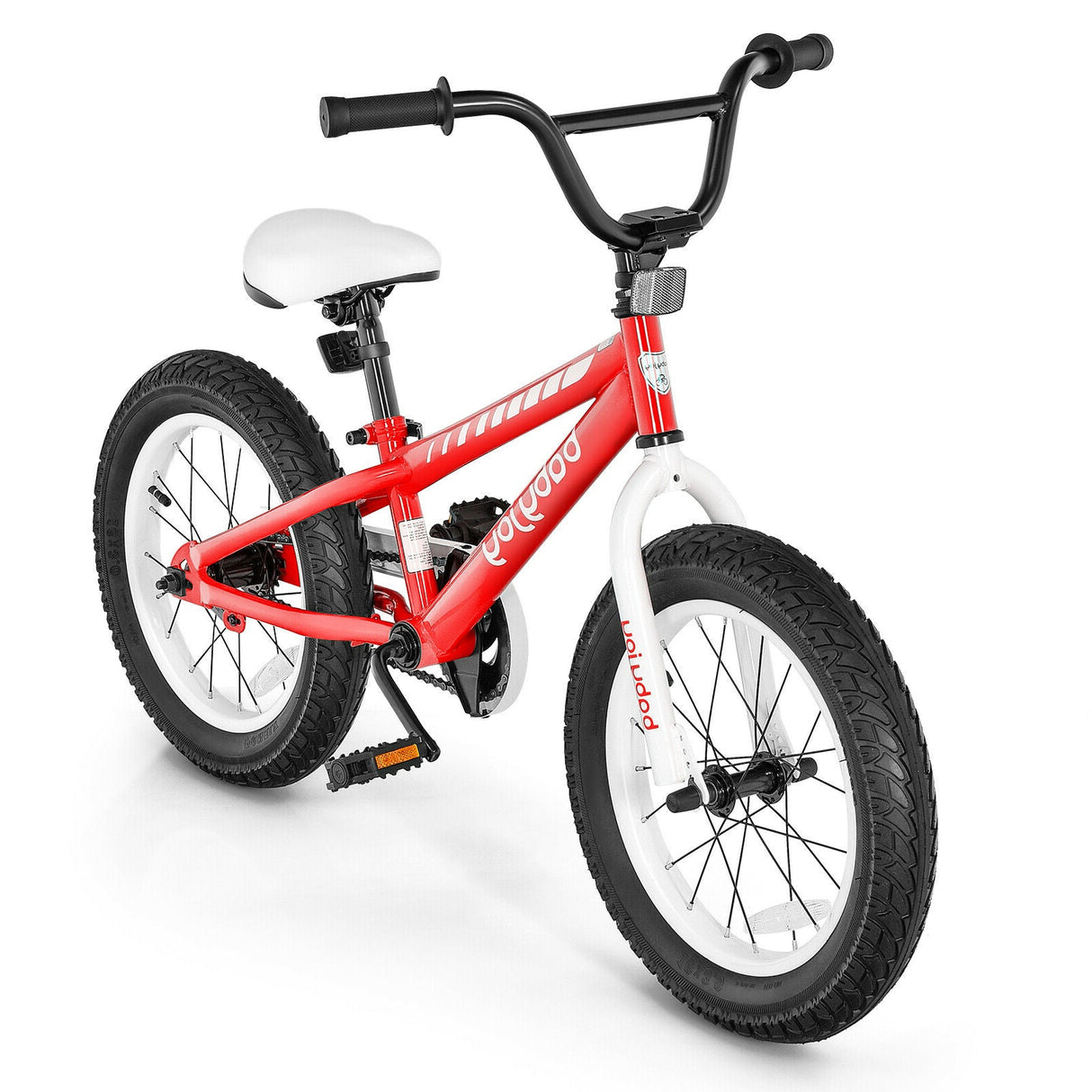 Bicicleta para niños de 16 pulgadas con ruedas de entrenamiento para niños de 5 a 8 años