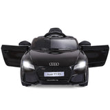 Coche Eléctrico de 12V para Niños con Control Remoto y Función de Música - Negro