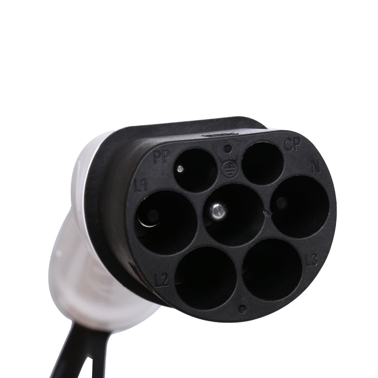 Type 2 to Type 2 EV Charging Cable 22kW/32A 16ft | 3-Phase | Premium Copper | IP54 | 2-Year Warranty