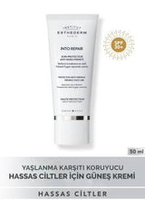 Esthederm Sunscreen Cream for Sensitive Skin - High Sun Protection SPF, Anti-Aging, Water-Resistant