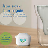 Brita Maxtra Pro All-In-1 Water Filter Cartridge - 2 Pack, Tap Water Purification, Compatible with BRITA Pitchers