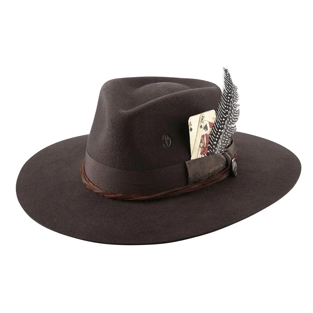 Sombrero vaquero Bullhide Unconditional de fieltro de lana