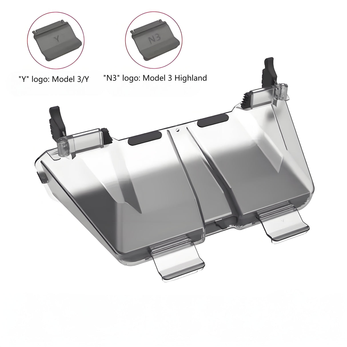 Under Screen Storage Box for New Model Y / 3 Highland