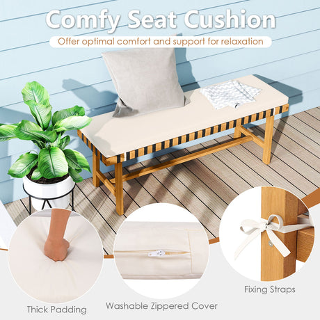Juego de comedor de patio de 3 piezas para 4 personas, muebles estilo rústico
