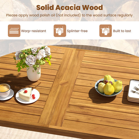 Juego de mesa de comedor para patio de 3 piezas, mesa rectangular de 63" y 2 bancos sin respaldo