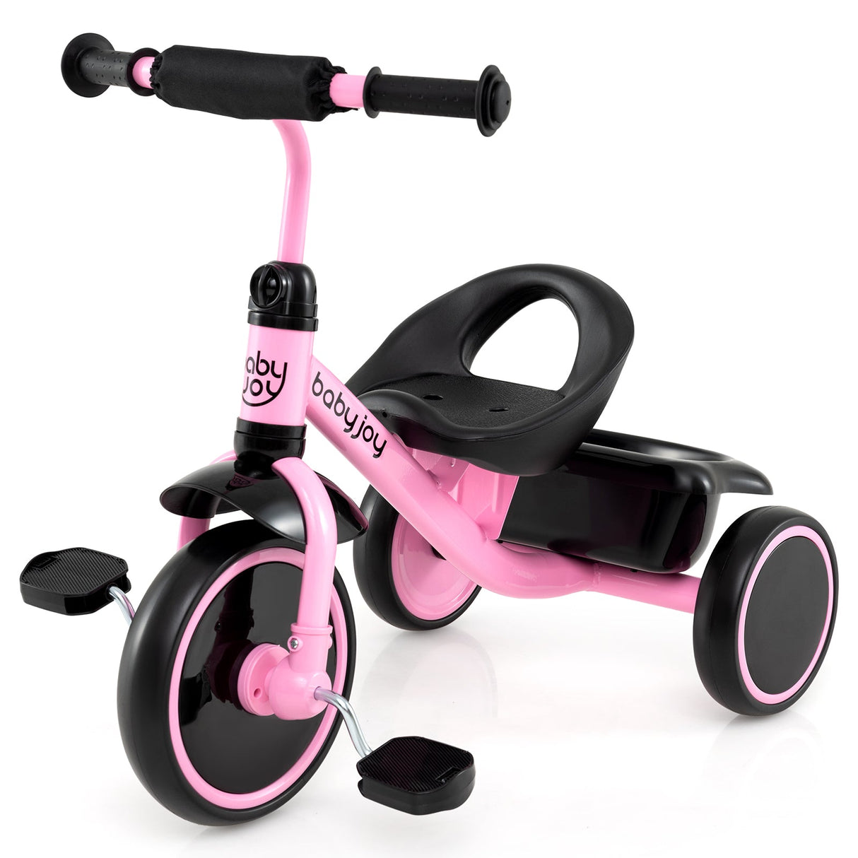 Toddler Tricycle Kids Trike with Adjustable Seat and