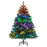 Árbol de Navidad Artificial de 5/6/7/8 PIES con Luces LED y Control Remoto por Aplicación