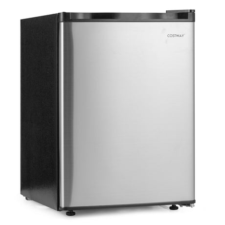 Refrigerador pequeño de 2.1 pies cúbicos con puerta reversible individual de bajo consumo energético