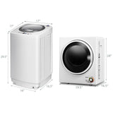 Electric Laundry Dryer and Full-Automatic Washing Machine Combo