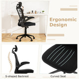 Black 48 inch Computer Desk and Ergonomic Mesh Office Chair Bundle for Home Office