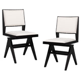 Juego de comedor de 3 piezas de mediados de siglo con mesa redonda de pedestal de 36" y 2 sillas giratorias tapizadas de sherpa