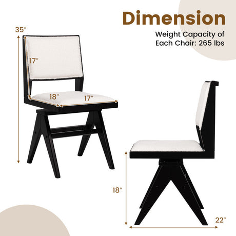 Juego de comedor de 3 piezas de mediados de siglo con mesa redonda de pedestal de 36" y 2 sillas giratorias tapizadas de sherpa