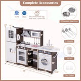 Kids Toy Storage & Pretend Play Kitchen Bundle