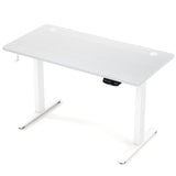 Electric Standing Desk Height Adjustable with 3 Memory Heights White