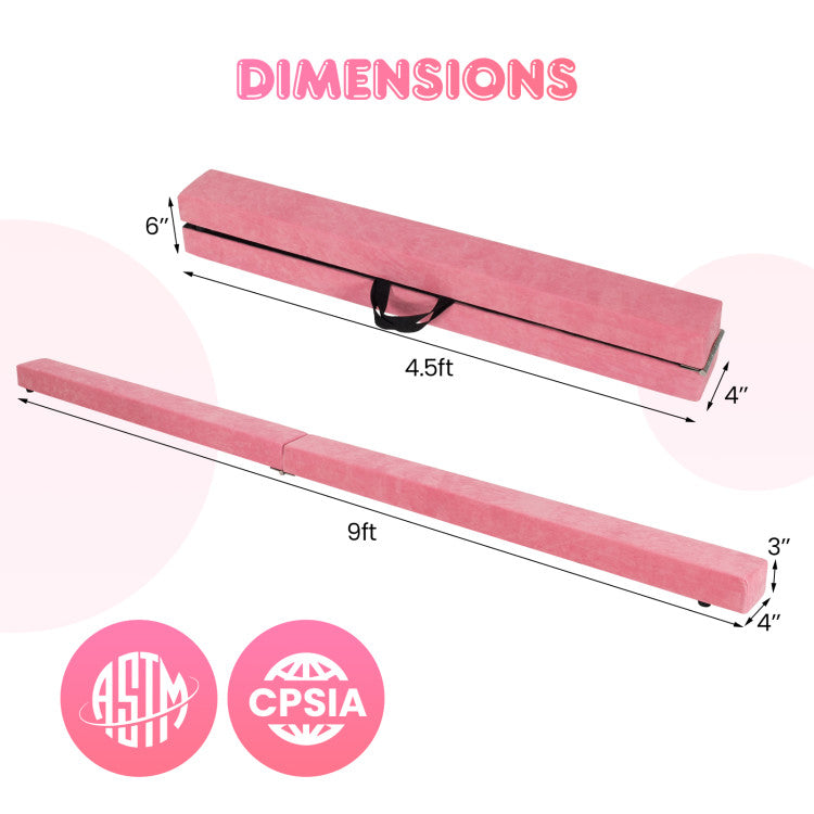 Set de yoga: Esterilla de gimnasia + Barra de equilibrio de gimnasia plegable