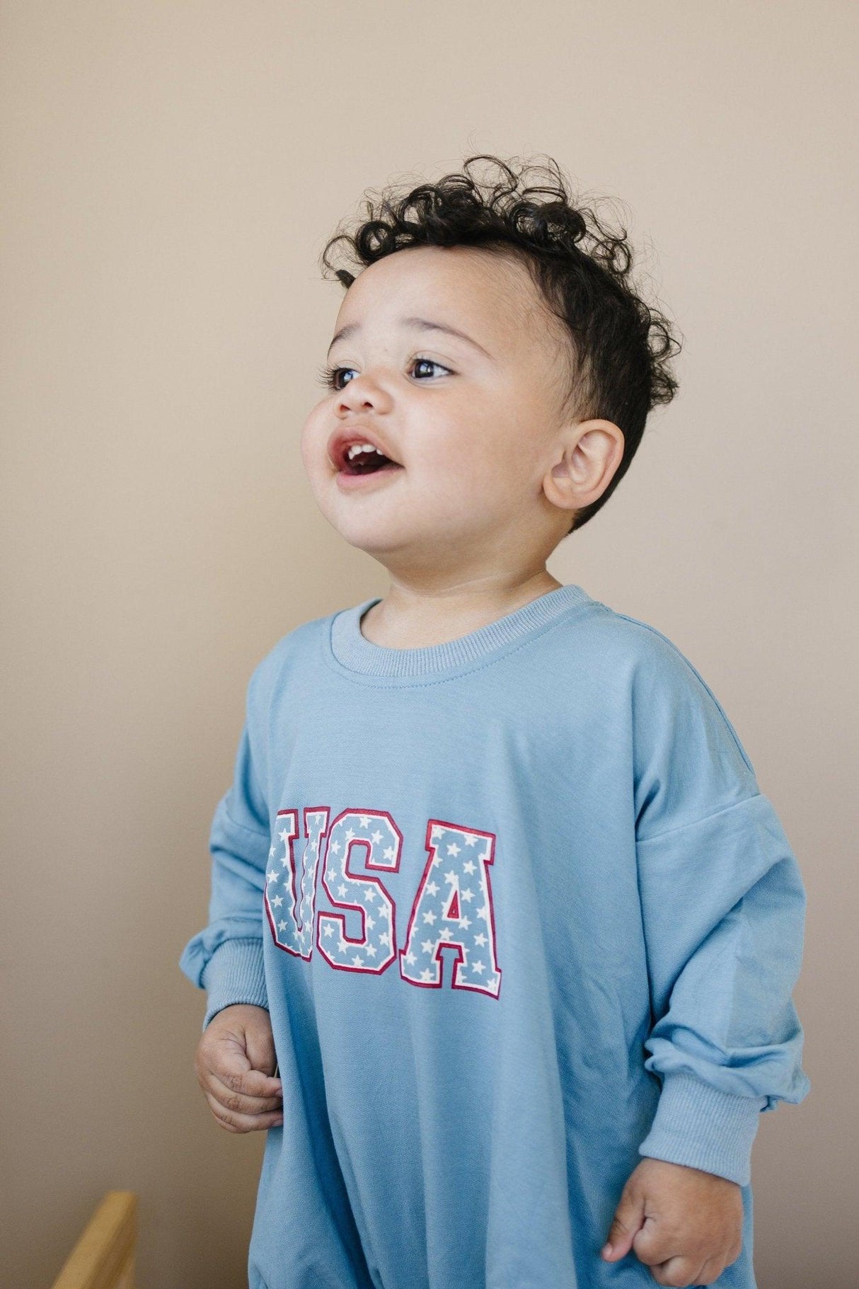 Mameluco sudadera de bambú USA Star
