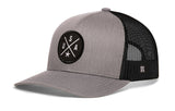USA Trucker Hat  |  Black America Snapback