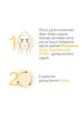 Bioderma Mineral Sunscreen with Coverage SPF50+ Light 40g - Tinted Non-Comedogenic Matte Finish Sun Protection