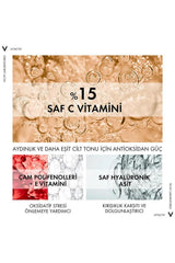 Vichy Liftactive Supreme Anti-Aging Serum with 15% Pure Vitamin C - Brightening & Antioxidant Skincare for Radiant Complexion
