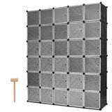 Armario portátil de 30 cubos para ropa DIY
