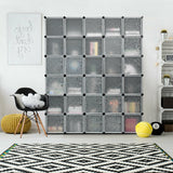 Armario portátil de 30 cubos para ropa DIY