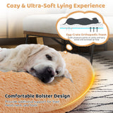 Cama Lavable y Esponjosa para Perros (Humanos) con Manta Suave y Almohada Mullida