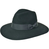 Deadwood Trading Enchanting - Sombrero fedora flexible de ala ancha