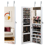 Joyero de pared con luces de 3 colores