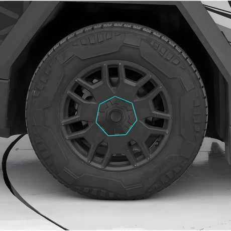 Wheel Center Hub Caps for Cybertruck (4 PCS)