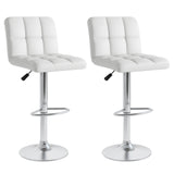 Set of 2 Square Swivel Adjustable
