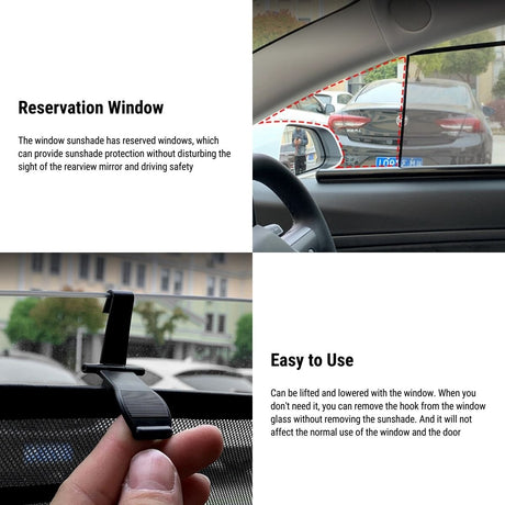 Window Sunshade for Tesla Model X