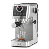 Wirsh 20 Bar Espresso Machine | Home Barista Plus with Pressure Gauge & Steam Wand