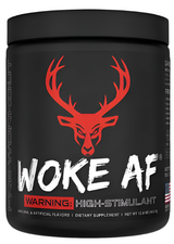 Bucked Up WOKE AF High-Stimulant Pre-Workout - Intense Energy & Focus