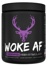 Bucked Up WOKE AF High-Stimulant Pre-Workout - Intense Energy & Focus