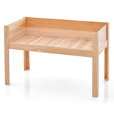 Mesa de cultivo de madera de 30/47 pulgadas