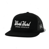 Work Hard Drink Harder Snapback Hat